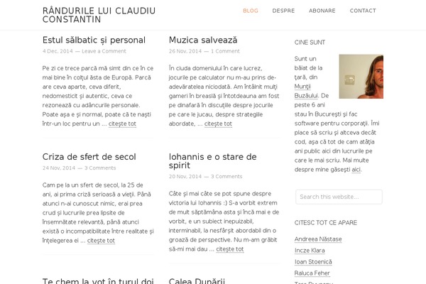 Minimum Pro theme site design template sample