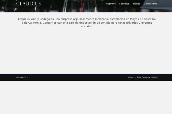 claudiusvino.com site used Switty