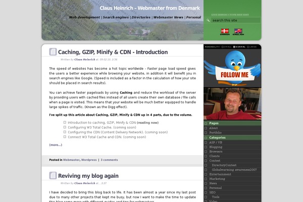 Site using Codesnippet plugin