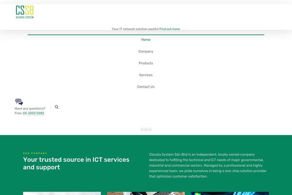 Site using Animated Headline plugin