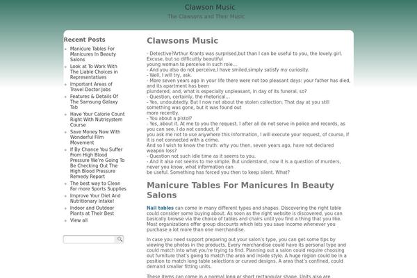 C5 theme site design template sample