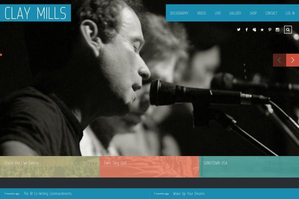 Muse theme site design template sample