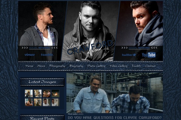 Knight theme site design template sample