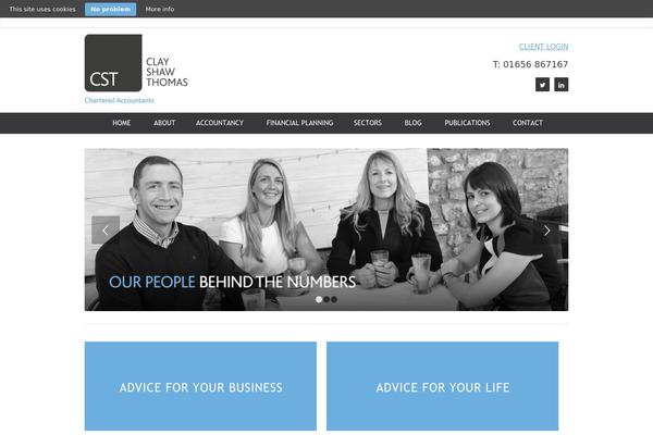 clayshawthomas.com site used Clay-shaw-thomas