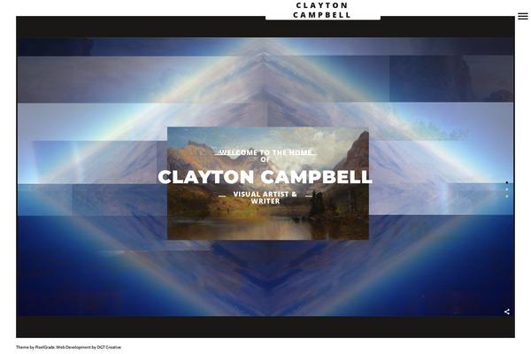 BORDER theme site design template sample