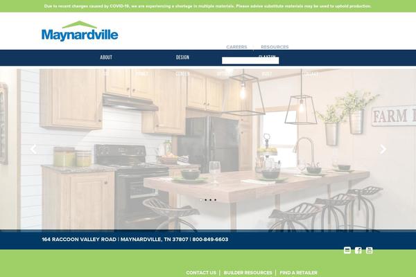 claytonmaynardville.com site used Maynardville