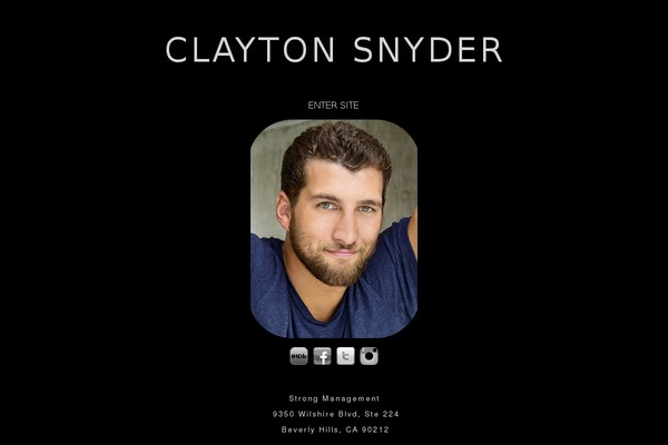 Suits theme site design template sample