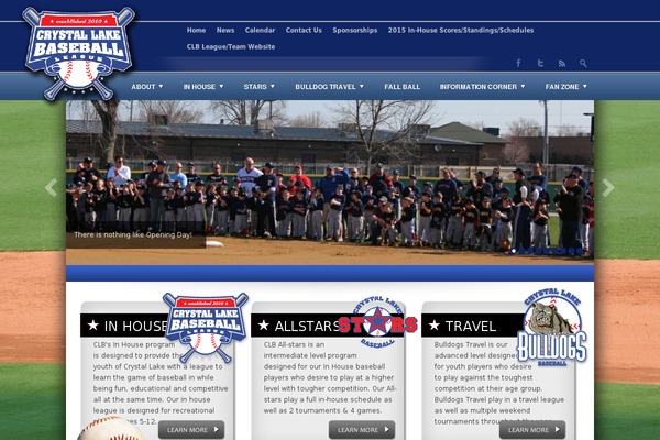 Glide theme site design template sample