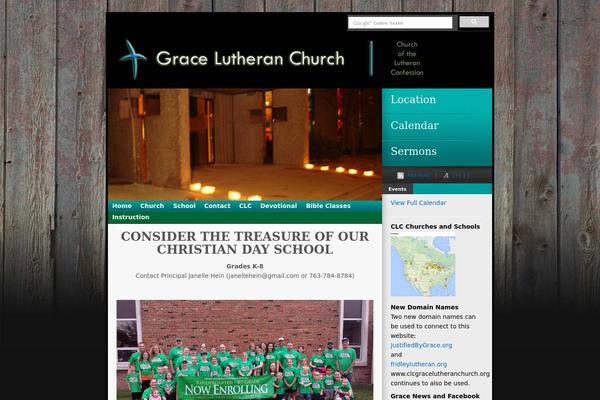 clcgracelutheranchurch.org site used Sero
