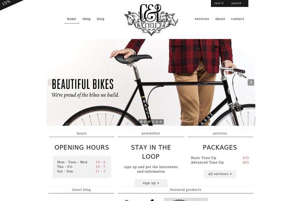 Mystile theme site design template sample