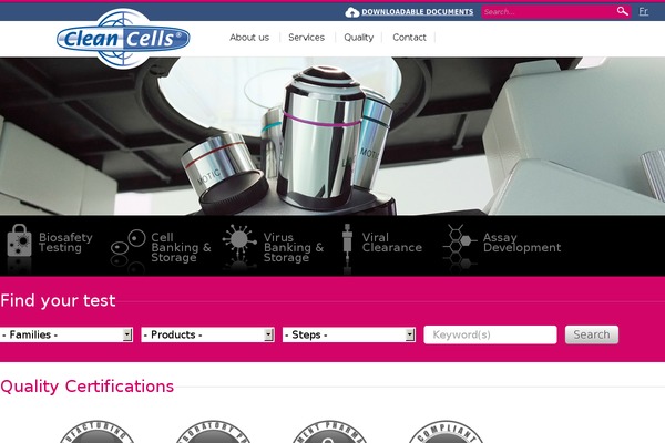 clean-cells.com site used Cleancells