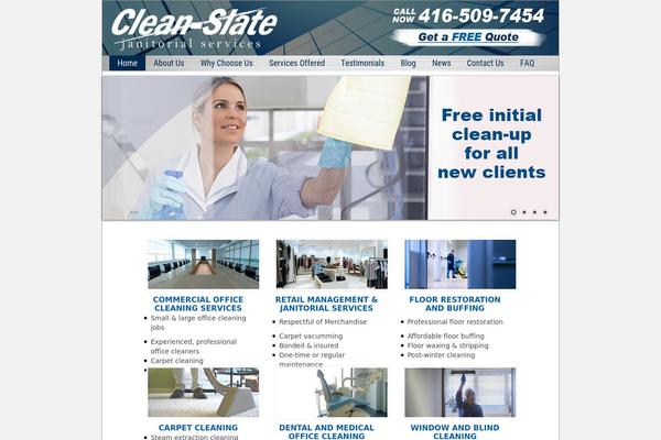 BlankSlate theme site design template sample