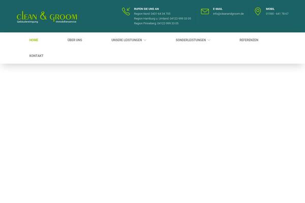 Jevelin theme site design template sample