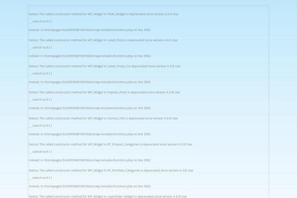 RT-Theme 18 Child theme site design template sample