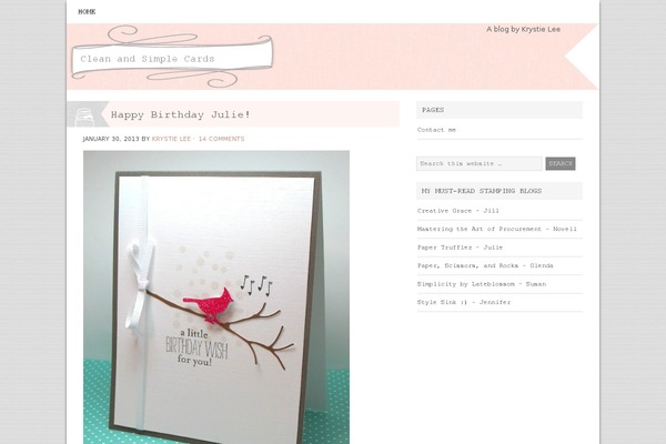 Blissful theme site design template sample