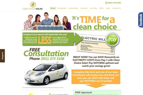 Site using Cool FB Likebox plugin