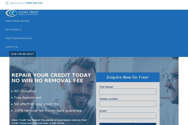 cleancredit.com.au site used Cleancredit