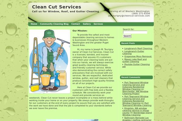 Smallbiz theme site design template sample