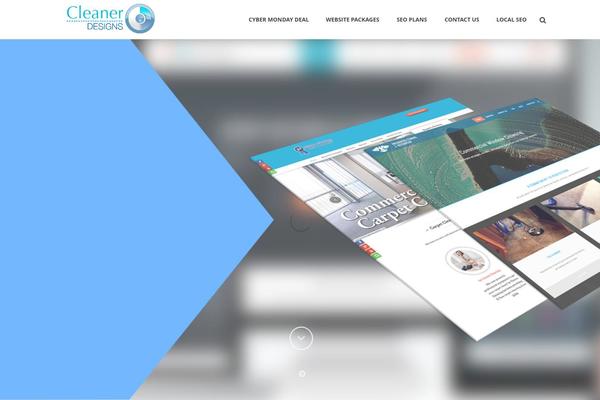 cleanerdesigns.com site used Materialism