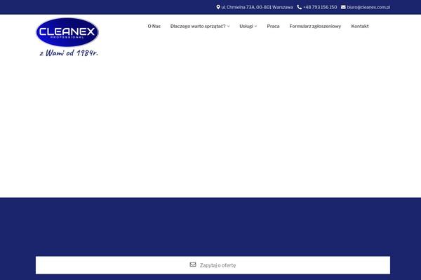 cleanex.com.pl site used Makali