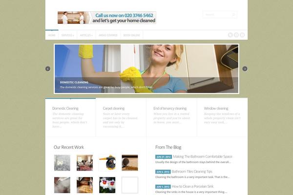 iStudio Theme theme site design template sample