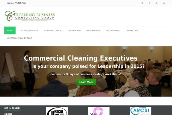 cleaningbusinessconsultinggroup.com site used Erato