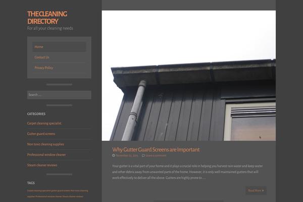 Storto theme site design template sample