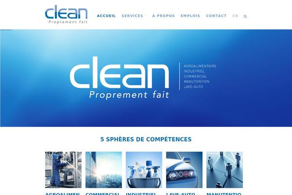 Proxima theme site design template sample