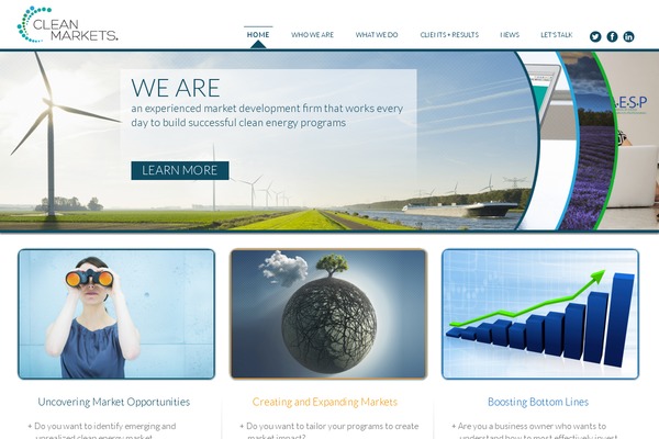 Clean theme site design template sample
