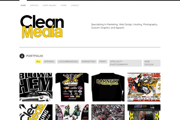 Yin & Yang theme site design template sample