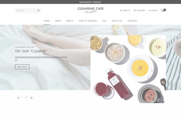 Cc theme site design template sample