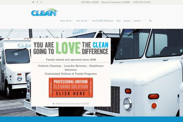Clean theme site design template sample