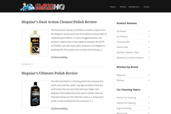 Ignition theme site design template sample