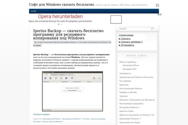 WhiteHouse theme site design template sample