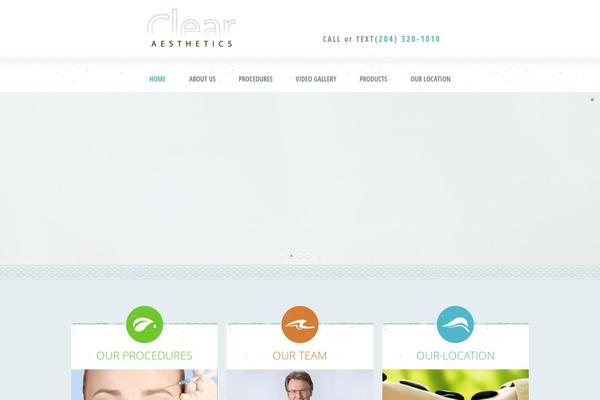 Dream Spa theme site design template sample