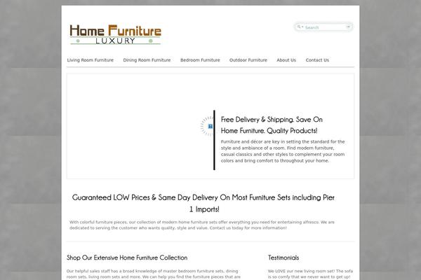 Cloriato theme site design template sample