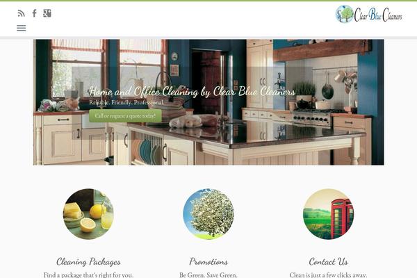 Customizr theme site design template sample