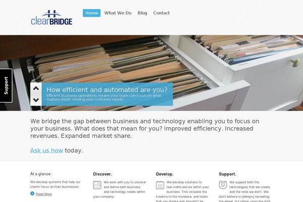 Whitelight theme site design template sample