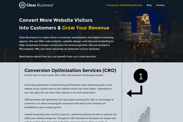 Outreach Pro theme site design template sample