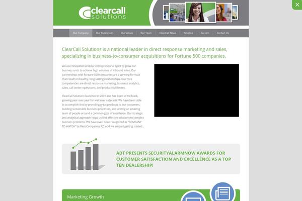 clearcallsolutions.com site used Clearcall