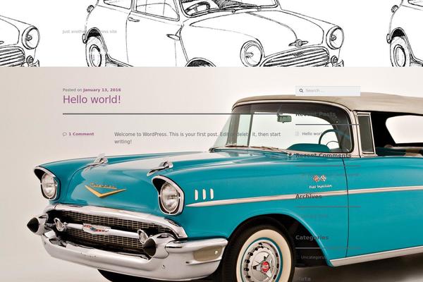 Twenty Twelve theme site design template sample