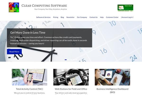 Spacious Pro theme site design template sample