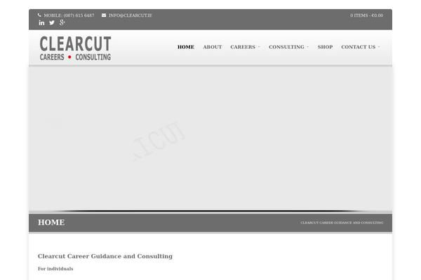 clearcut.ie site used Stability