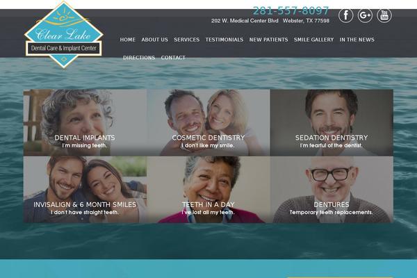 clearlakedentalcare.com site used Piyusedas