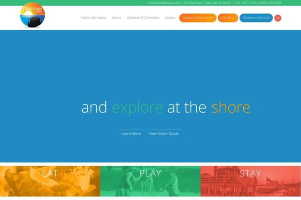Divi child theme site design template sample
