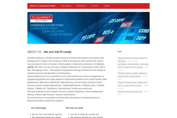 Twentytwelve-child theme site design template sample