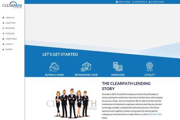 Bridge theme site design template sample