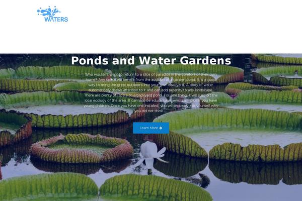 clearpond.com.au site used Aquafy-starter