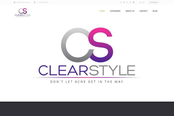 clearstyle.com site used Linstar