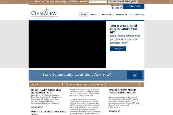 clearviewwealthmgmt.com site used Clearview